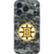 NHL Boston Bruins Camo iPhone 17 Pro Skin